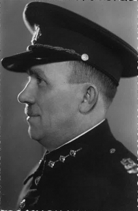 His grandfather Kudláček - Přelouč carpenter and chief of volunteer firefighters