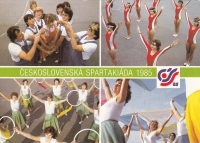 Pohlednice Spartakiáda