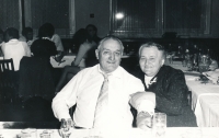 Růžena and Jan Kajgr 1975 (grandmother and grandfather)