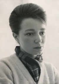 Charlotta Pocheová, později Kotíková, v roce 1961