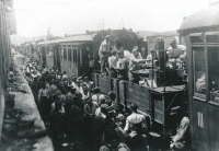 Legionářský vlak, vydávání jídla