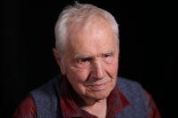 Jiří Kryštůfek při natáčení v Liberci 23. září 2019