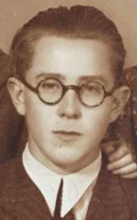 Karel Hlaváček v mládí