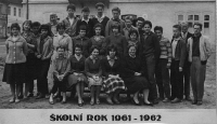 Joachim Mewes – škola v Mašťově 1961/1962