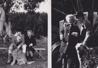 Joachim Mewes – Chile 1969 – s babičkou Rindlerovou