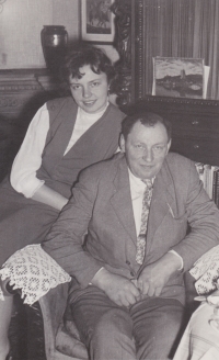 Josef Blažek se svojí dcerou