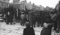 Lidé v Domažlicích chtěli změnu, a proto se v listopadu 1989 sešli na náměstí