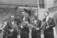 Tomáš Podaný při promoci