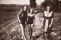 Na letní brigádě, 1950