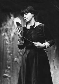 Ivana Plíhalová jako Gerda ve Sněhové královně / 1983