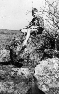 Karel Gruber v Divoké Šárce, 1938