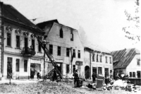 Přibyslav po sovětském bombardování