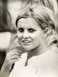 Milena Duchková in 1972