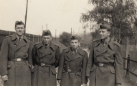 During military service in Dukla - Prague in 1953-54