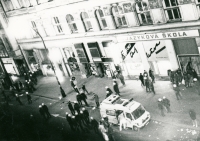 Demonstrace v Praze před listopadem 1989