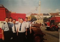 Členové hasičského sboru v Kroměříži