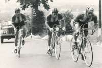 Mistrovství republiky družstev na 100 km 1976 (Jiří Daler vlevo)