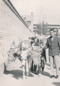 Jiří Daler v Mexiku během OH, 1968