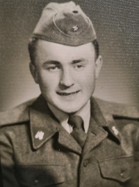 František Sehnal v době voj. služby