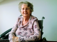 Olga Pešoutová - dcera plukovníka Zdeňka Vltavského, 4. 12. 2019