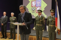 Slavnostní předávání předávání medaile za protikomunistický odboj Praha, Ministerstvo obrany v roce 2014