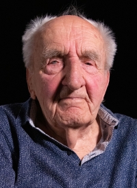 František Toulec při natáčení