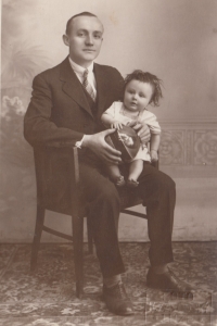 Johann Husch se svým synem Richardem