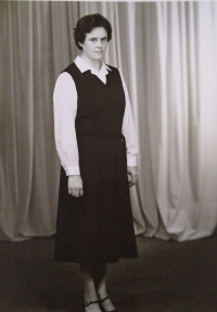 Ľudmila Kalafutová (1980s) - the nuns were forced to put on civilian clothes
