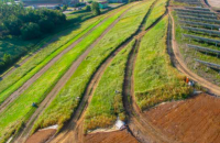 Probíhající sanace vzdušného líce na K I