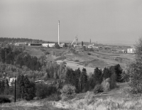 Uranium ore mining in the Rožná deposit