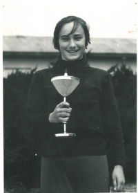 Alena Mašková, vítězství v 1. ročníku Běhu okolím Seče