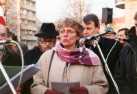 Základní kámen knihovny - rok 1996