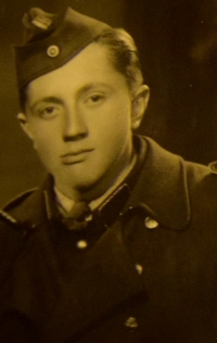 Pamětník na nucených pracích v roce 1944
