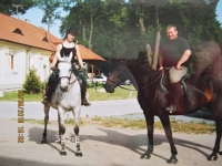 Vyjížďka s dcerou