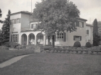Villa of the Beneš family, Sezimovo Ústí, 1969
