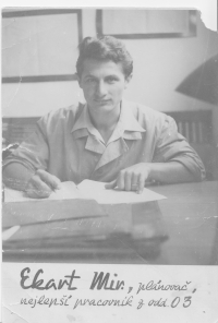 Ocenění za odvedenou práci, MEZ Vsetín, 50. léta