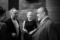 Festival 30 let svobody, Brno, 2019. Zprava: Karel Schwarzenberg, Adéla Elbel, Jiří Voráč