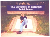 Jiří Voráč na univerzitě v Michiganu, USA, 2010