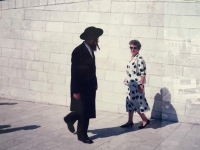Emilia Sasinova on the visit to Jerusalem