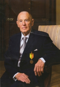 Pavel Holeček při udílení Medaile Za zásluhy primátorem statutárního města České Budějovice 29. 10. 2019