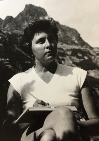 Maliarka vo Vysokých Tatrách 