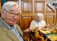 Josef Šnejdar s manželkou