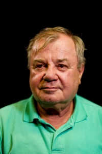 Miroslav Kučera, foceno po natáčení v brněnském studiu, říjen 2019