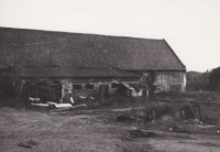 State Farm in Andělka in the Frýdlant Salient. Photographed at a time when the Hanauer family had already moved back to Vysočina