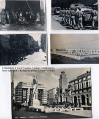 Exhumation and burial of soldiers and partisans who died in Italy during the World War II