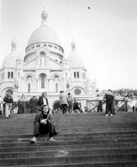Vladimír Šiler v Paříži / 1990