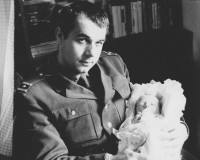 December 1973, Pavel Jajtner was granted two days permission to leave the crew of the military radar unit in Rožmitál pod Třemšínem, his son, Pavel, was not even one month old when this photograph was taken