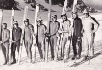 Dalibor Motejlek v družstvu skokanů na lyžích