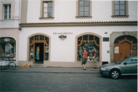 Helios bookshop on Pernštýnské náměstí, Pardubice