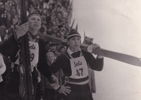 Dalibor Motejlek (vpravo) v 60. letech